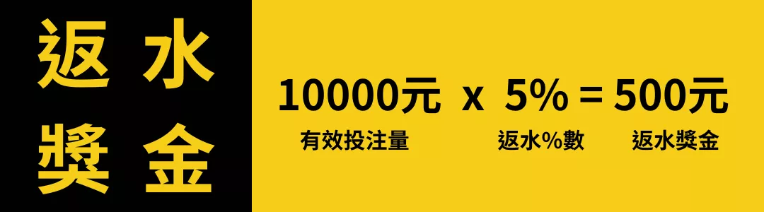 娛樂城返水計算方式