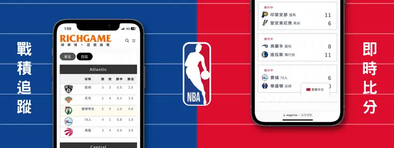 -2024NBA即時比分與NBA戰績