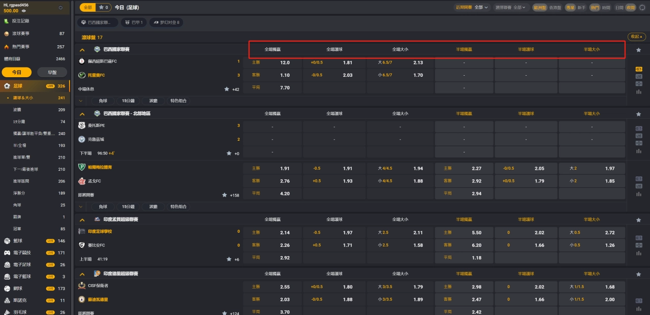 足球運彩規則-線上投注平台介面