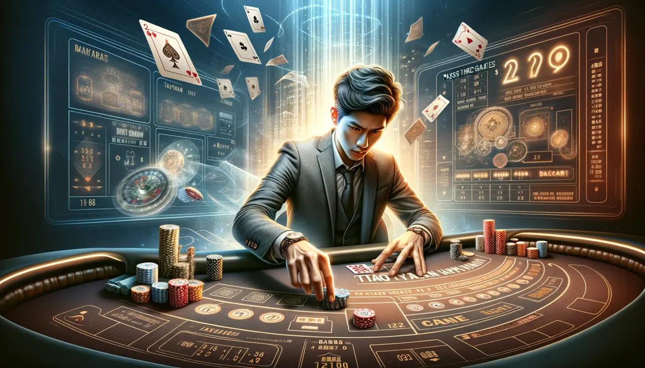 桃園年輕小夥子的百家樂過三關打法