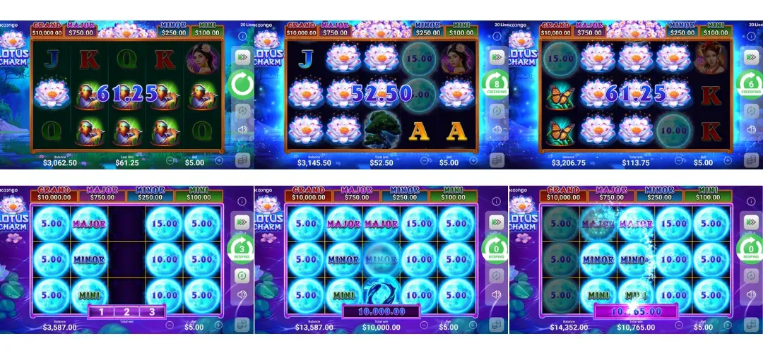 bng電子試玩遊戲畫面介紹-蓮花奇緣