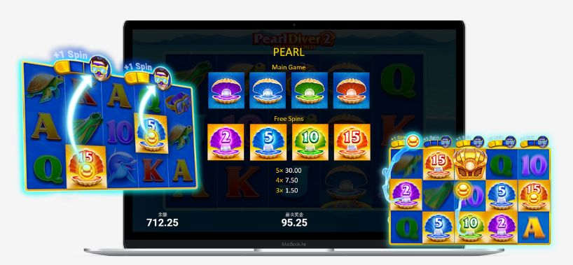 採珠潛水員2-紅利圖形