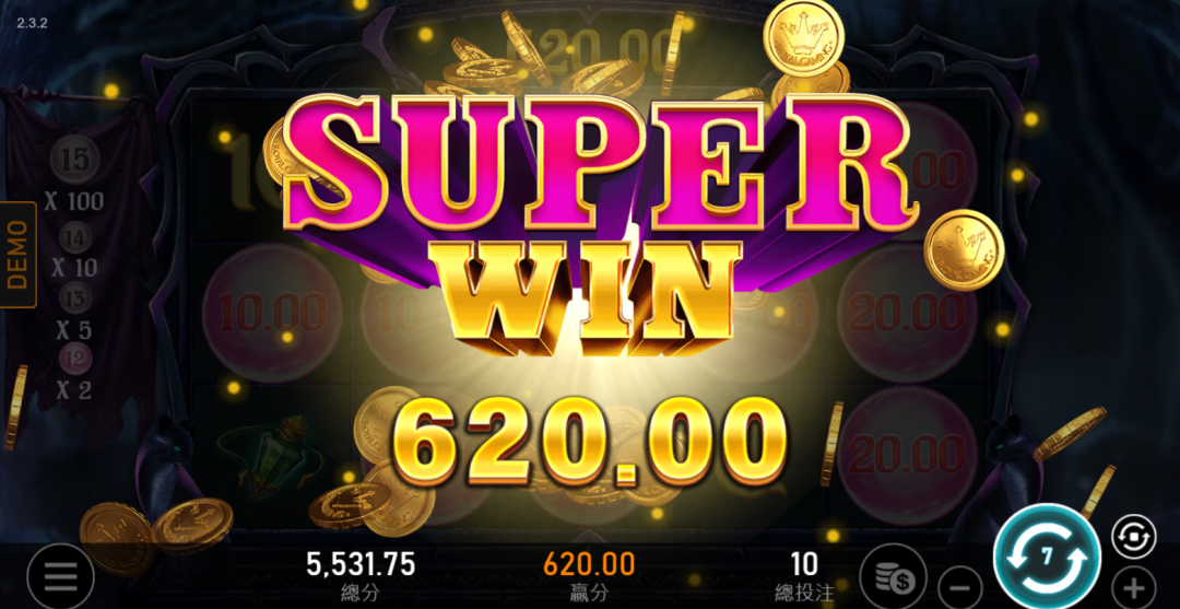 rsg電子-美狄亞中獎畫面